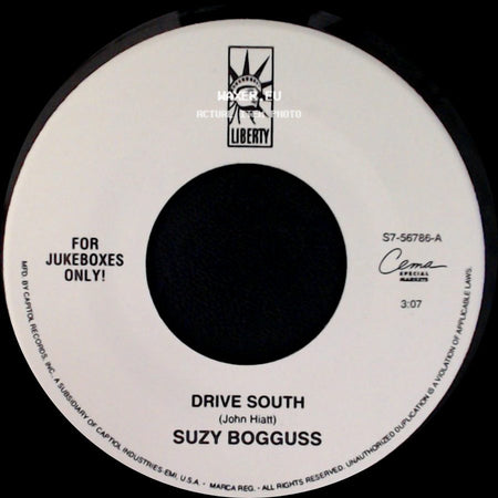 Suzy Bogguss - In The Day / Drive South side B