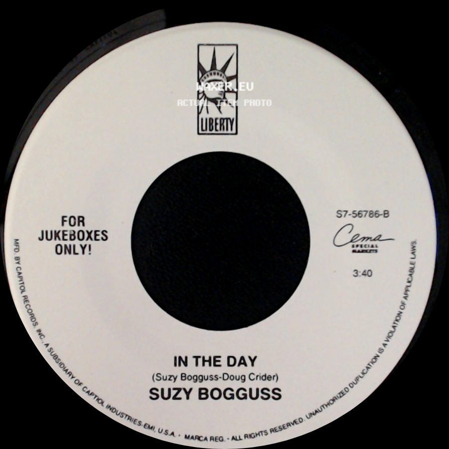 Suzy Bogguss - In The Day / In The Day side A