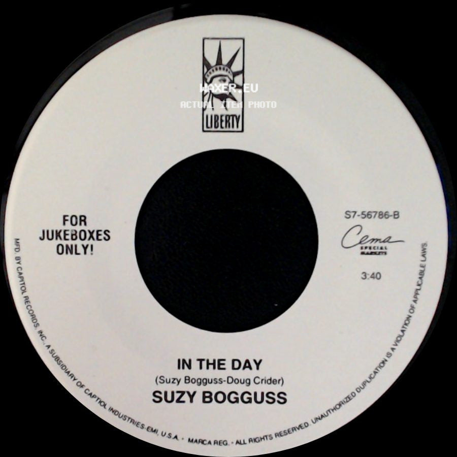 Suzy Bogguss - In The Day / In The Day side B