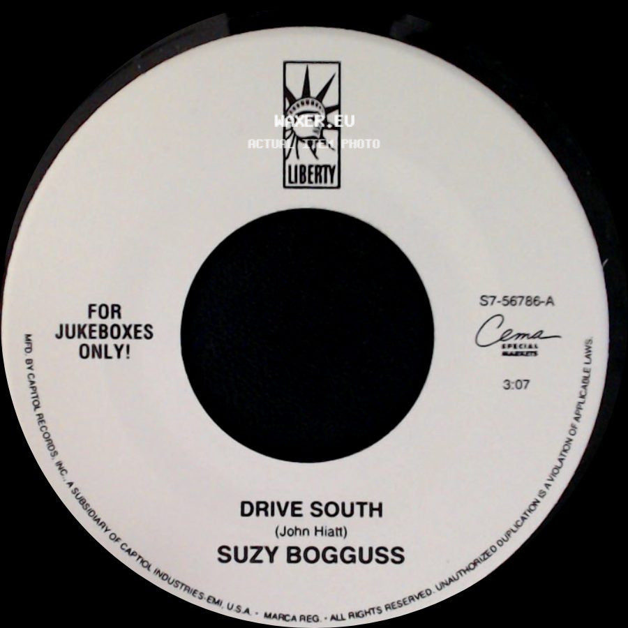Suzy Bogguss - In The Day / Drive South side B