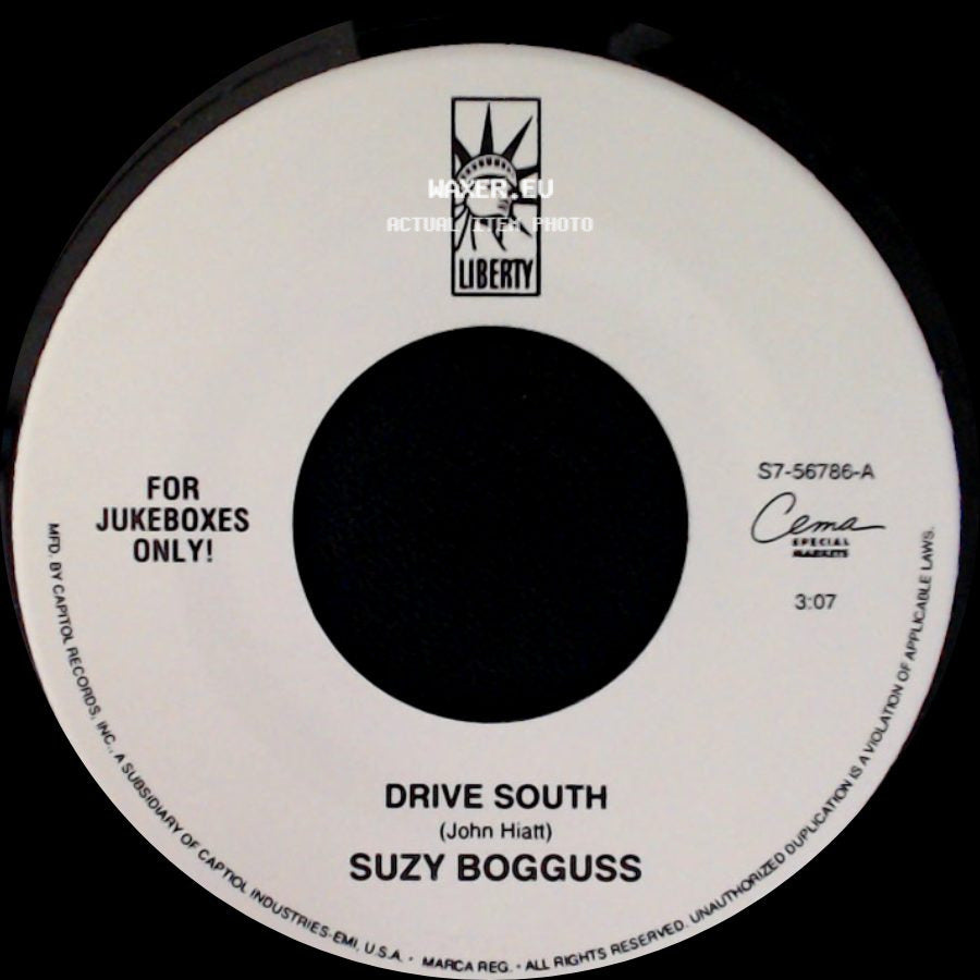 Suzy Bogguss - In The Day / Drive South side B