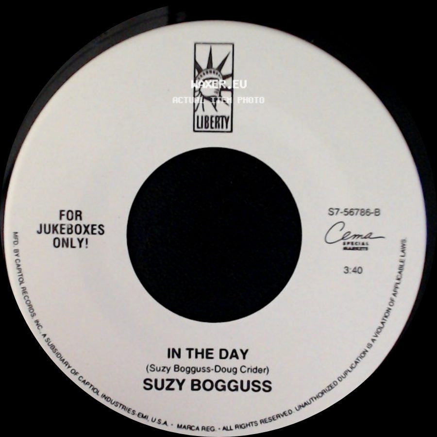 Suzy Bogguss - In The Day / Drive South side A