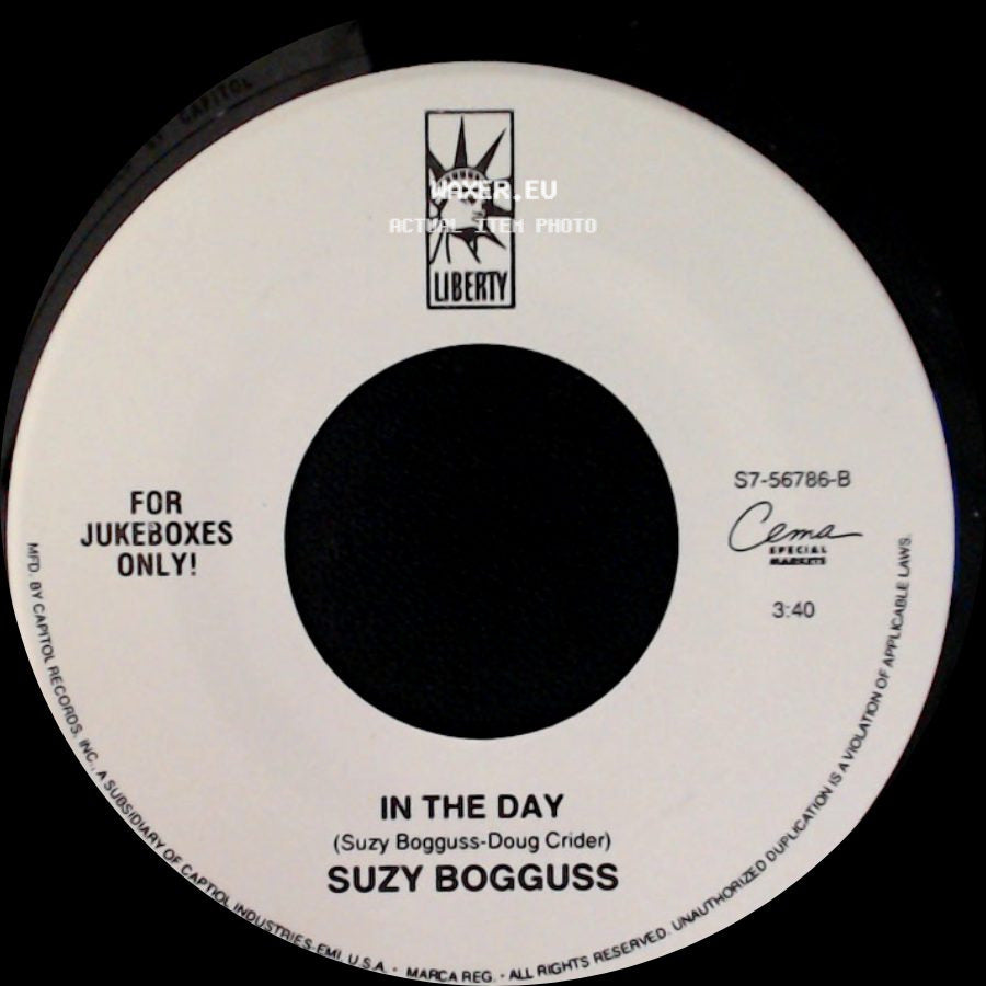 Suzy Bogguss - In The Day / Drive South side A