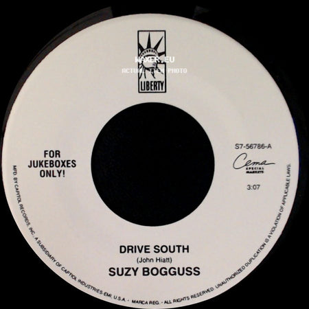 Suzy Bogguss - In The Day / Drive South side B