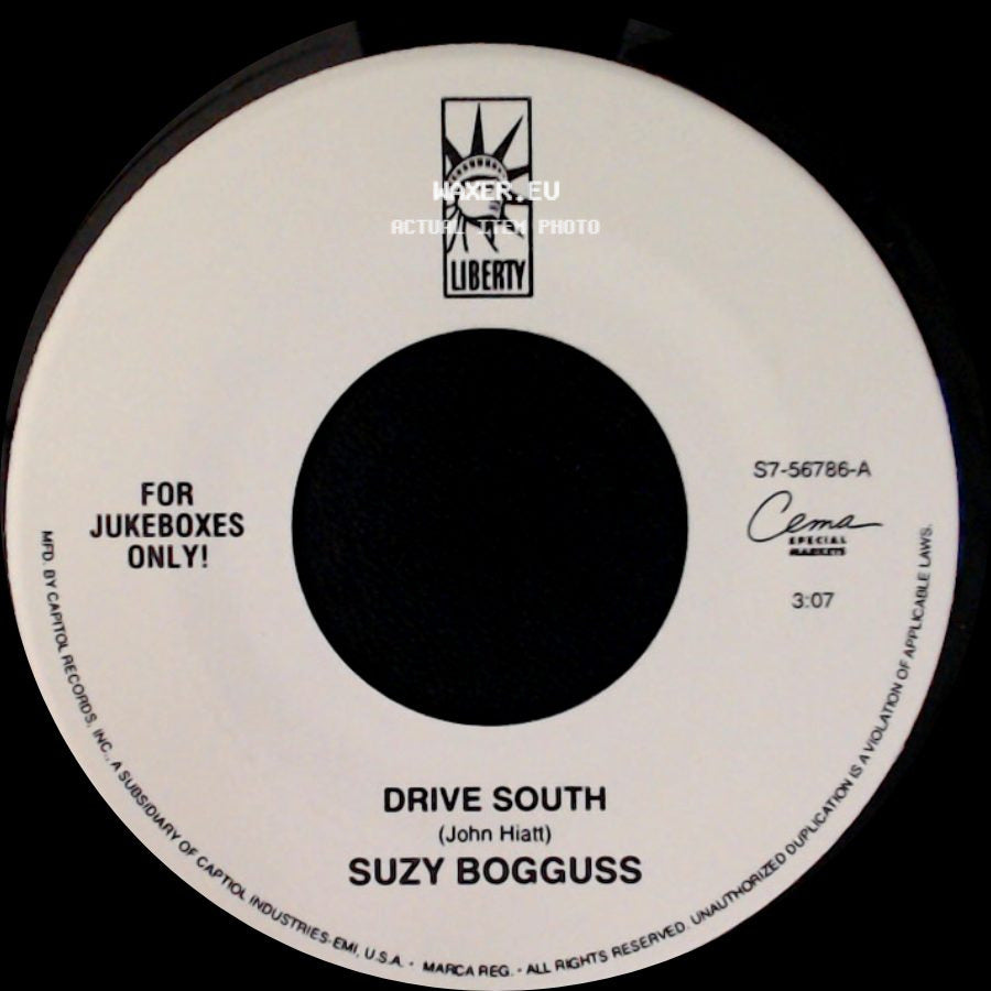 Suzy Bogguss - In The Day / Drive South side B