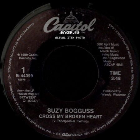 Suzy Bogguss - Cross My Broken Heart / Hopeless Romantic side A