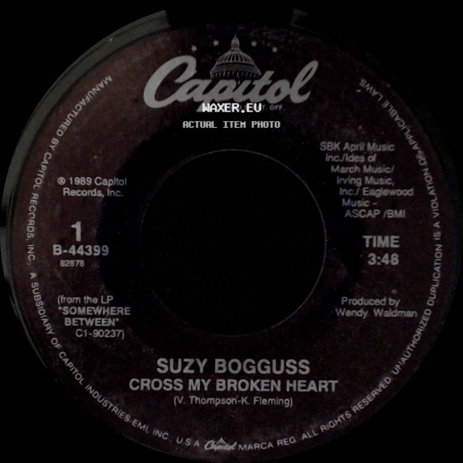 Suzy Bogguss - Cross My Broken Heart / Hopeless Romantic side A