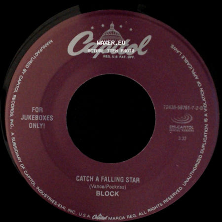 Block - Catch A Falling Star / Rhinoceros side A