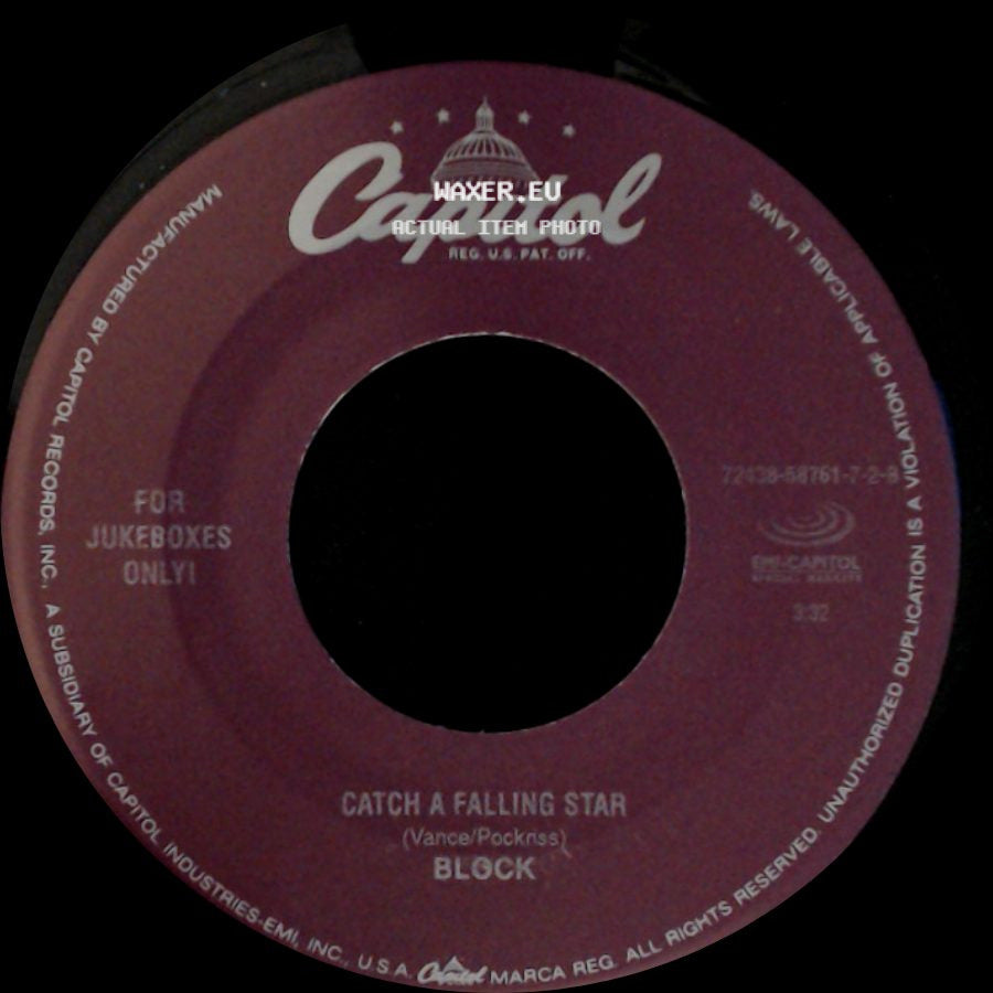 Block - Rhinoceros / Catch A Falling Star side B