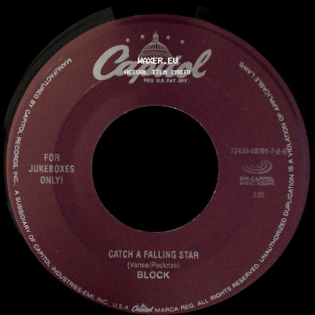 Block - Catch A Falling Star / Rhinoceros side A