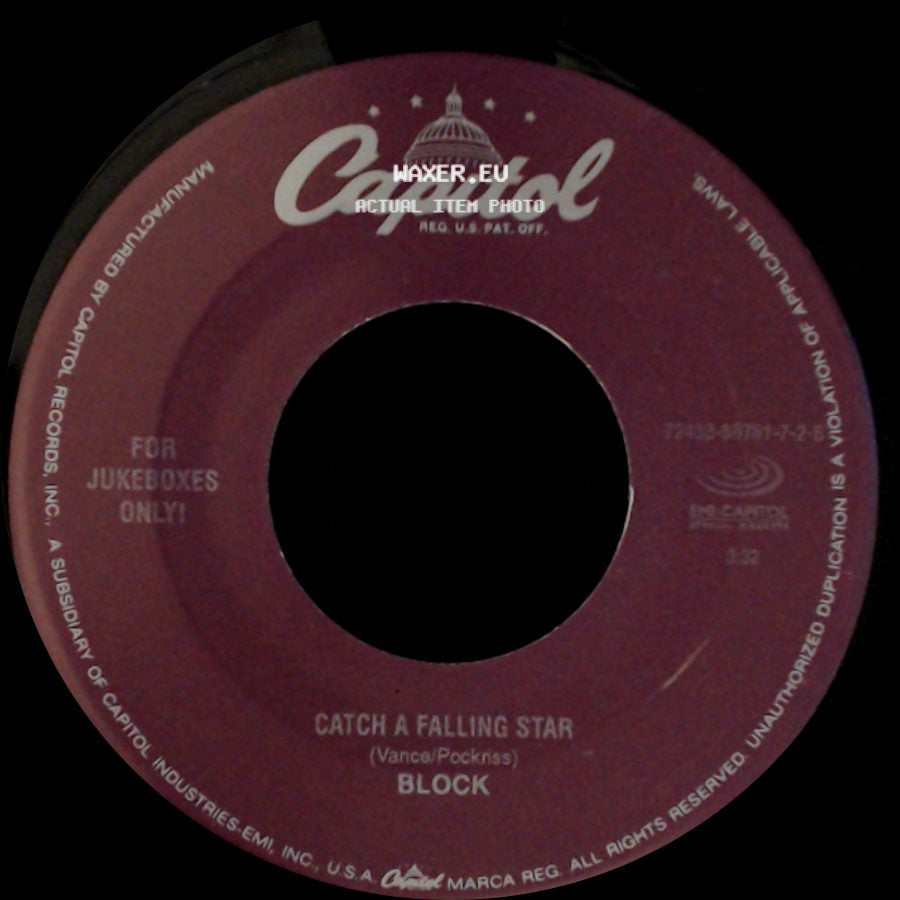 Block - Rhinoceros / Catch A Falling Star side B