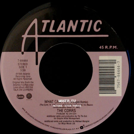 The Corrs - What Can I Do (Mangini Remix) / What Can I Do (Original Mix) side A