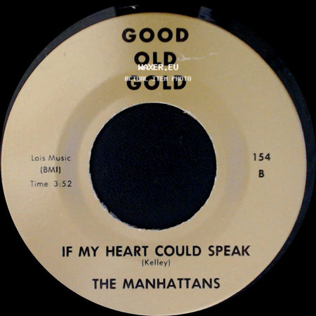 The Blender / The Manhattans - Daughter / If My Heart Could Speak side B