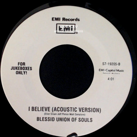 Blessid Union Of Souls - All Along / I Believe (Acoustic Version) side B