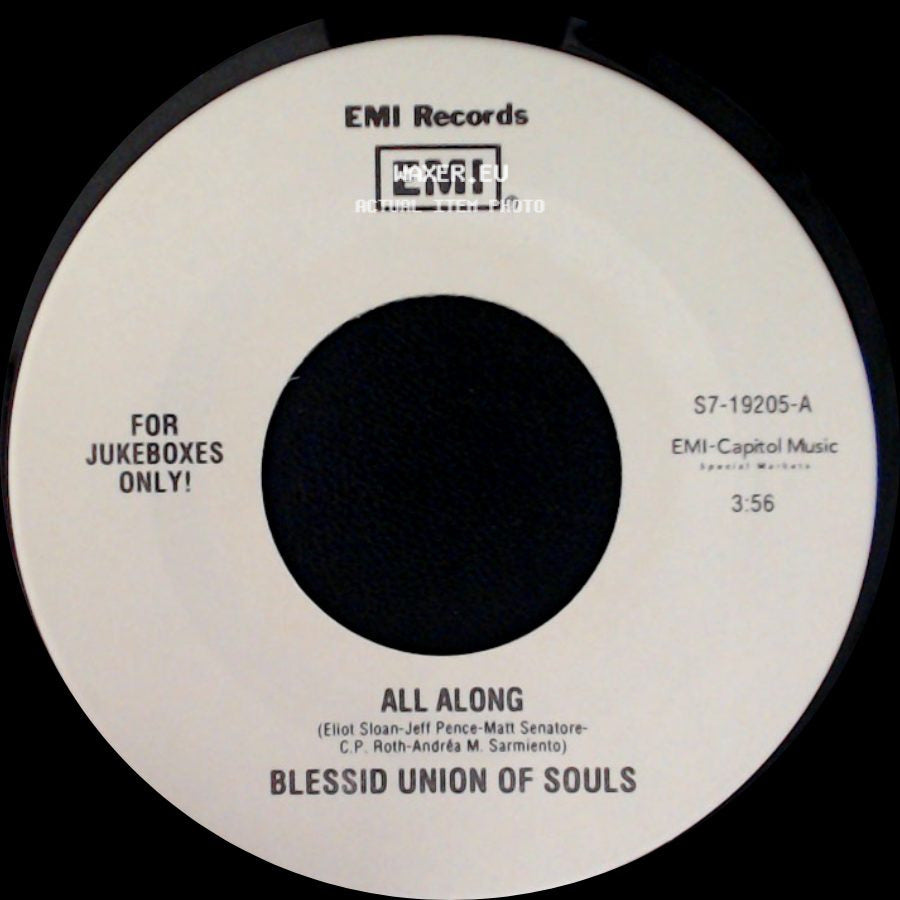Blessid Union Of Souls - I Believe (Acoustic Version) / All Along side B