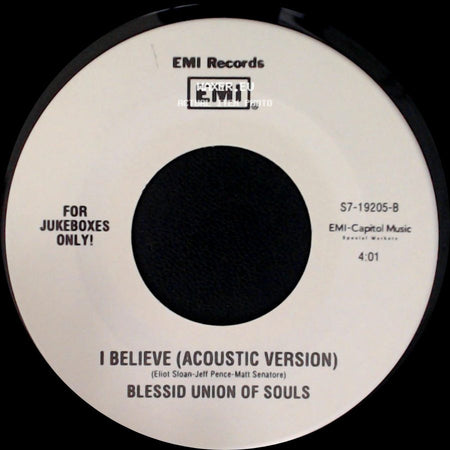 Blessid Union Of Souls - All Along / I Believe (Acoustic Version) side B