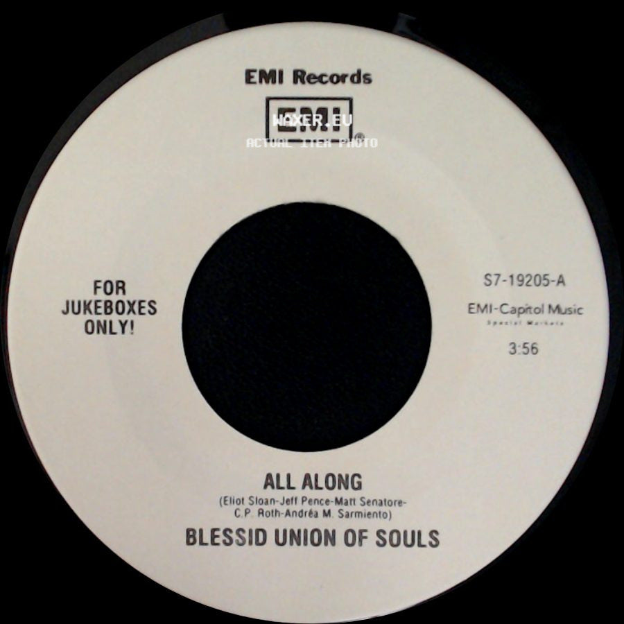 Blessid Union Of Souls - I Believe (Acoustic Version) / All Along side B