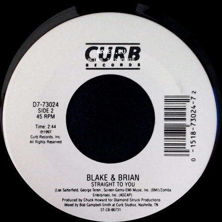 Blake & Brian - Another Perfect Day / Straight To You side B