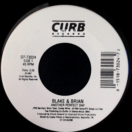 Blake & Brian - Another Perfect Day / Straight To You side A