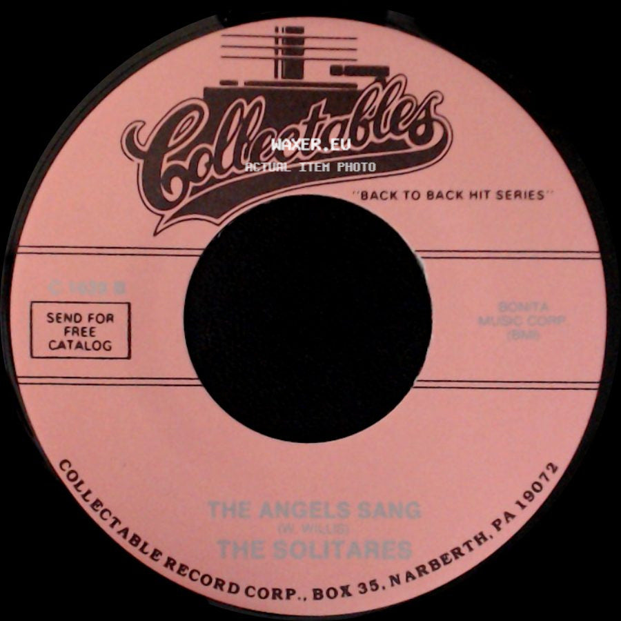 The Solitares / Billy Bland - The Angels Sang / Let The Little Girl Dance side A