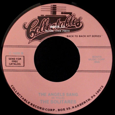 The Solitares / Billy Bland - The Angels Sang / Let The Little Girl Dance side A