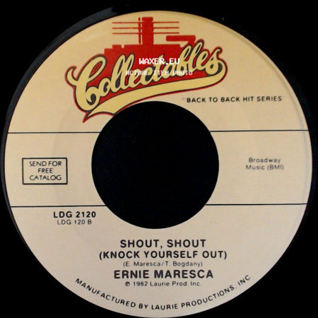 Marcie Blaine / Ernie Maresca - Bobby's Girl / Shout, Shout (Knock Yourself Out) side B