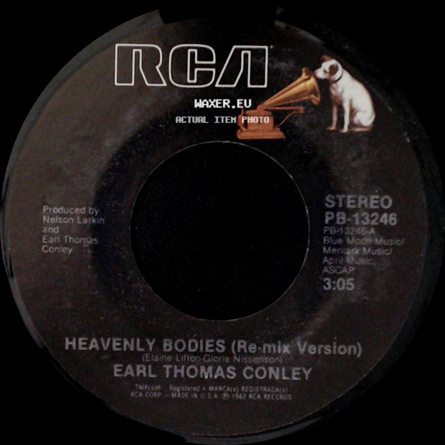Earl Thomas Conley - Heavenly Bodies (Re-Mix Version) / The Highway Home (Re-Mix Version) side A