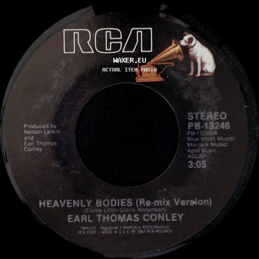 Earl Thomas Conley - Heavenly Bodies (Re-Mix Version) / The Highway Home (Re-Mix Version) side A