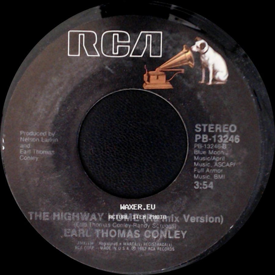 Earl Thomas Conley - Heavenly Bodies (Re-Mix Version) / The Highway Home (Re-Mix Version) side B