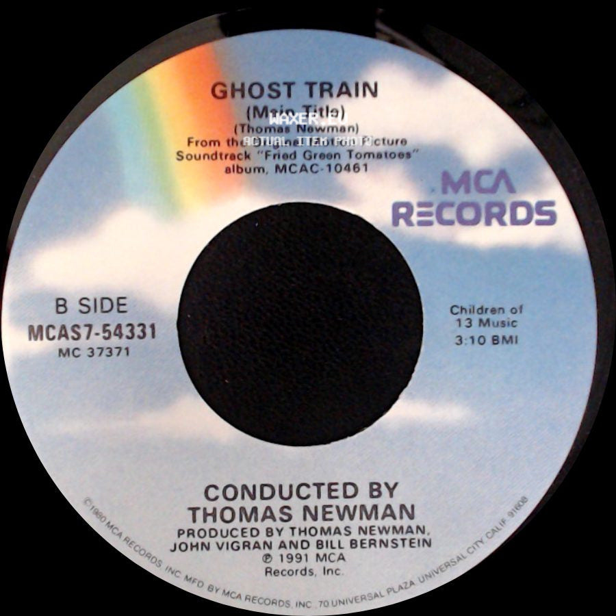 Paul Young / Thomas Newman - What Becomes Of The Brokenhearted / Ghost Train (Main Title) side B