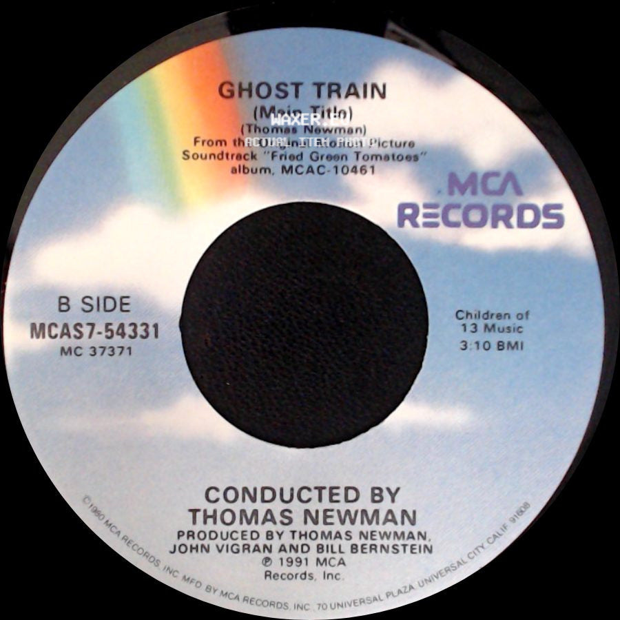 Paul Young / Thomas Newman - What Becomes Of The Brokenhearted / Ghost Train (Main Title) side B