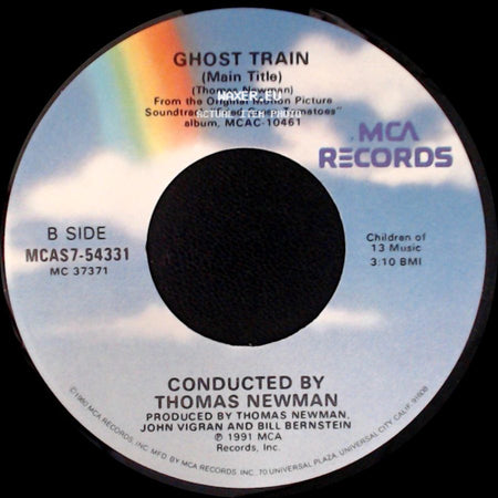 Paul Young / Thomas Newman - What Becomes Of The Brokenhearted / Ghost Train (Main Title) side B