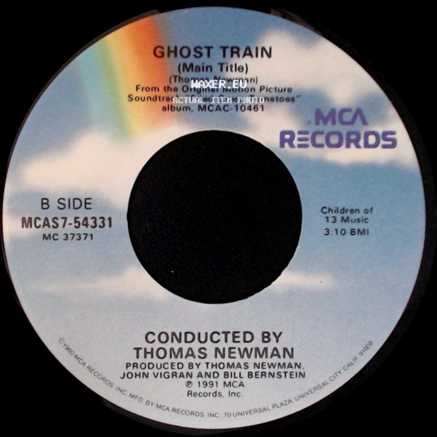 Paul Young / Thomas Newman - What Becomes Of The Brokenhearted / Ghost Train (Main Title) side B