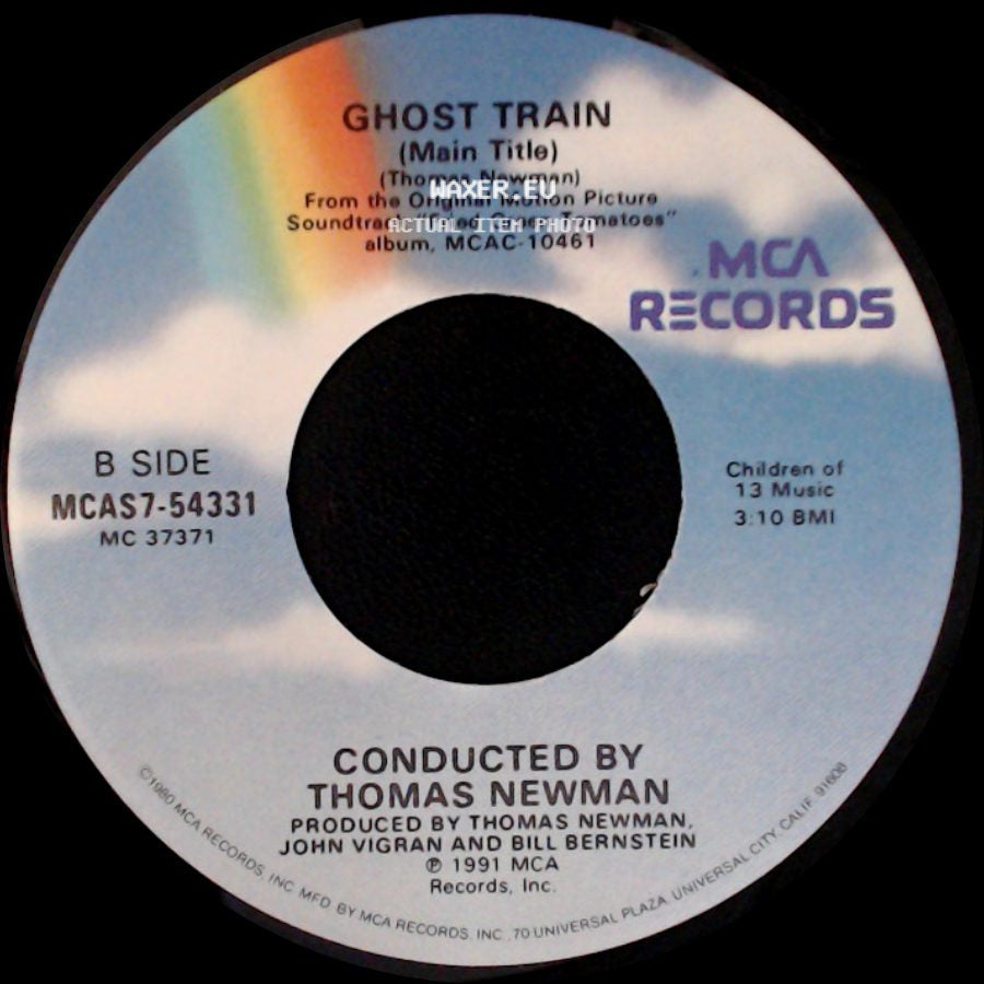 Paul Young / Thomas Newman - What Becomes Of The Brokenhearted / Ghost Train (Main Title) side B