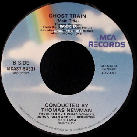 Paul Young / Thomas Newman - What Becomes Of The Brokenhearted / Ghost Train (Main Title) side B