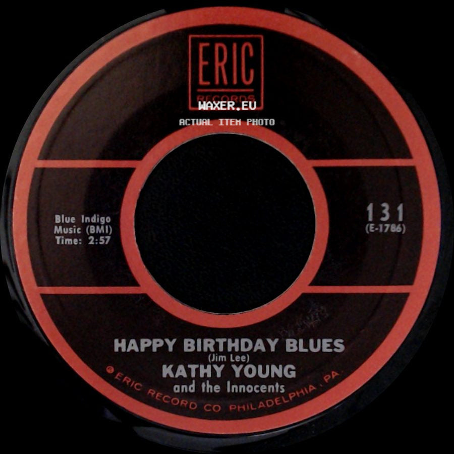 Kathy Young And The Innocents - Happy Birthday Blues / A Thousand Stars side A