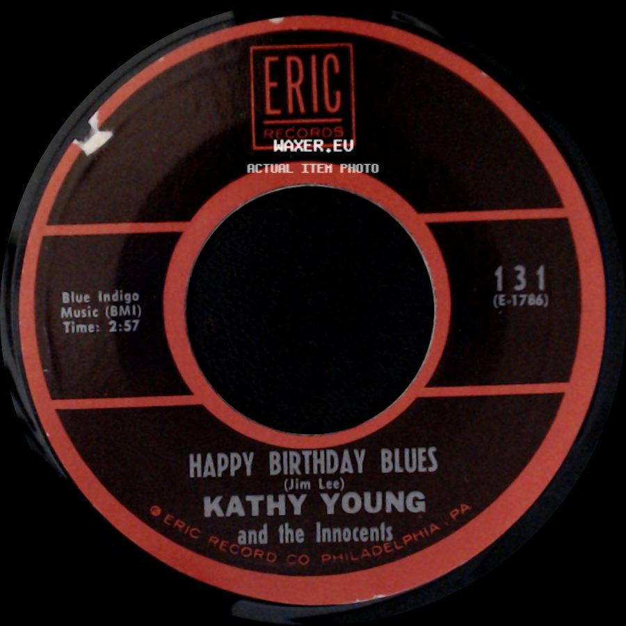 Kathy Young And The Innocents - Happy Birthday Blues / A Thousand Stars side A