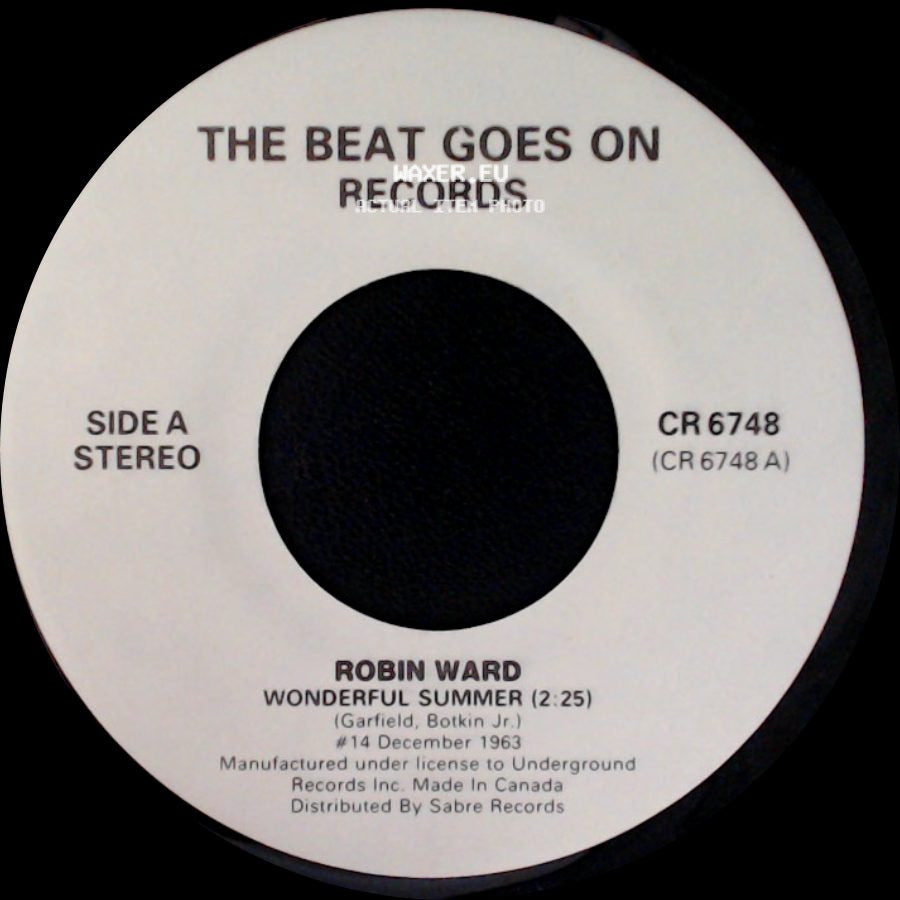 Robin Ward / Barry Young - Wonderful Summer / One Has My Name side A