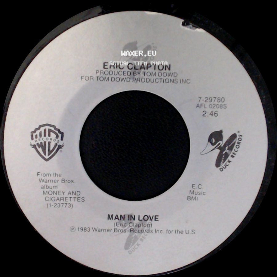 Eric Clapton - Man In Love / I've Got A Rock N' Roll Heart side A