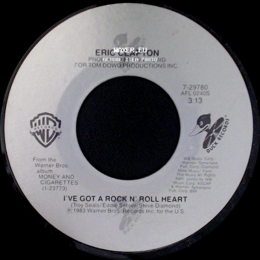 Eric Clapton - Man In Love / I've Got A Rock N' Roll Heart side B