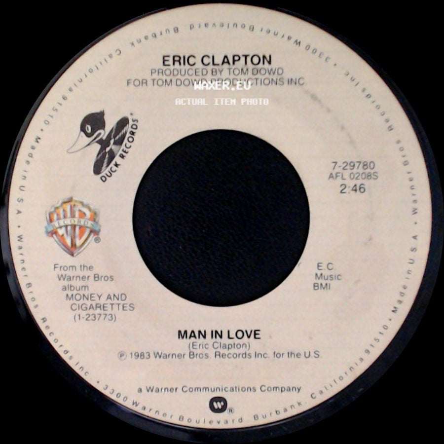Eric Clapton - Man In Love / I've Got A Rock N' Roll Heart side A