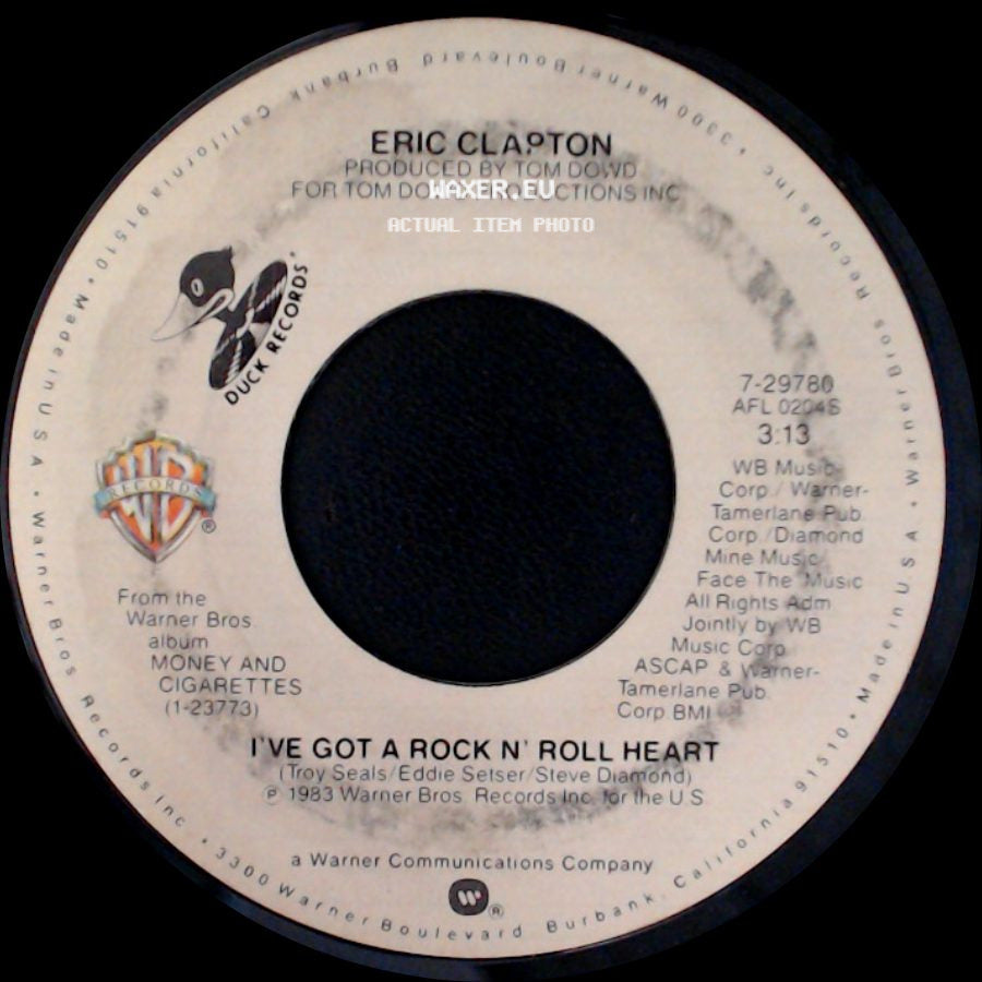 Eric Clapton - Man In Love / I've Got A Rock N' Roll Heart side B