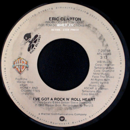 Eric Clapton - Man In Love / I've Got A Rock N' Roll Heart side B