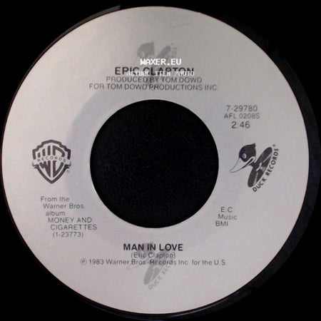 Eric Clapton - Man In Love / I've Got A Rock N' Roll Heart side A