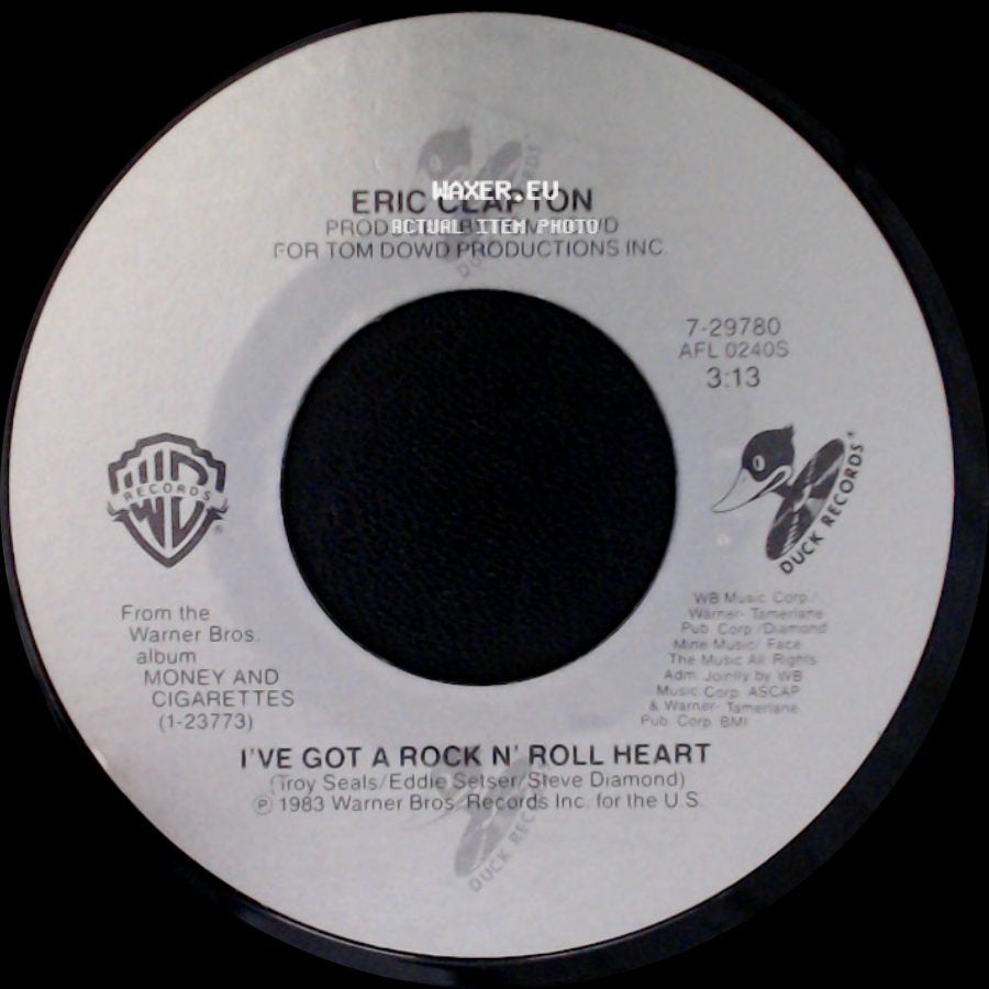 Eric Clapton - Man In Love / I've Got A Rock N' Roll Heart side B