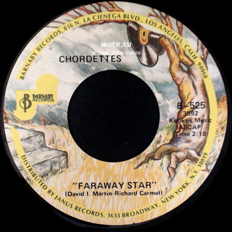Chordettes - Faraway Star / Never On Sunday side A