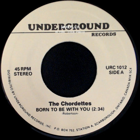 The Chordettes - Born To Be With You (2:34) / Eddie My Love (2:34) side A
