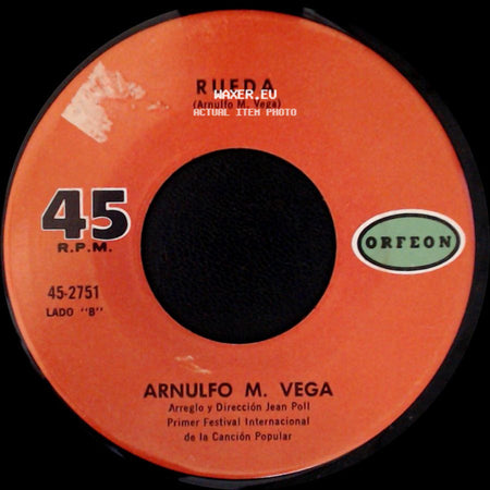 Arnulfo M. Vega / Sergio Esquivel - Rueda / Donde Esta Mi Amor side A