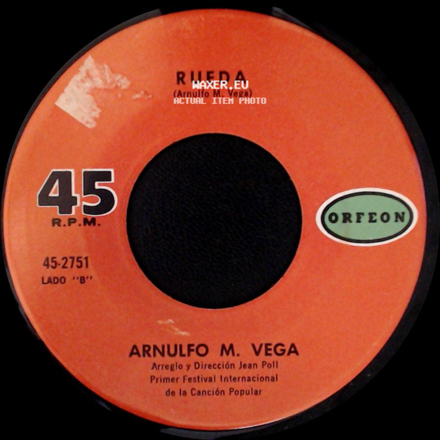 Arnulfo M. Vega / Sergio Esquivel - Rueda / Donde Esta Mi Amor side A