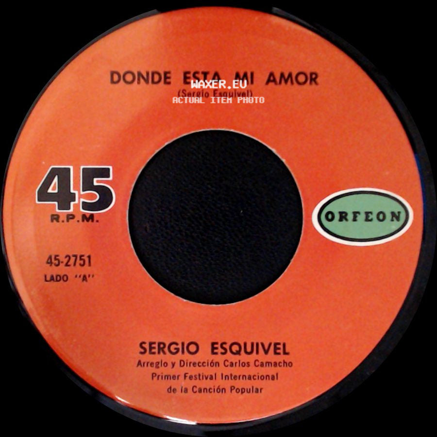 Arnulfo M. Vega / Sergio Esquivel - Rueda / Donde Esta Mi Amor side B